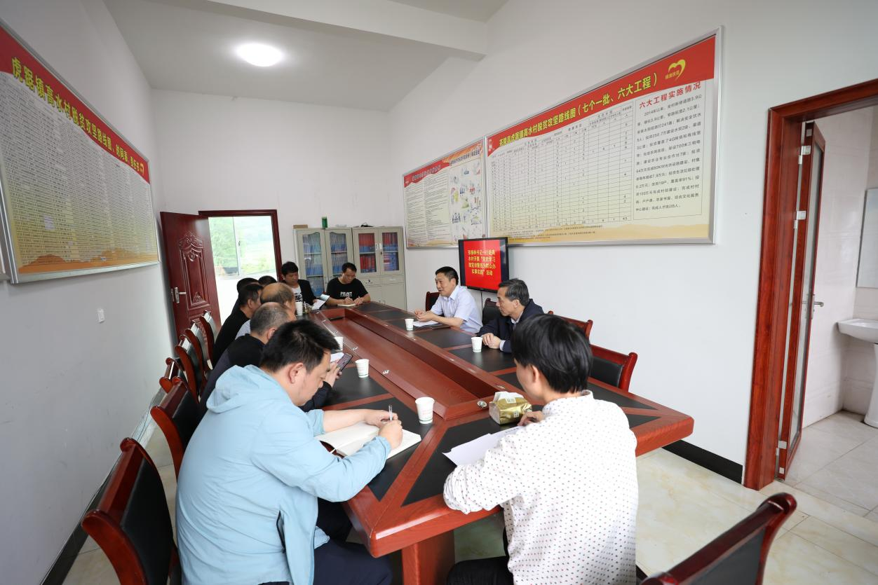 心博官方网站_XINBO(中国)党委书记张格林赴茶陵县高水村调研指导乡村振兴工作